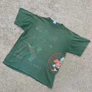 Vintage 90’s Miami University Distressed T Shirt